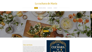 Thumbnail of lacucharademaria.com