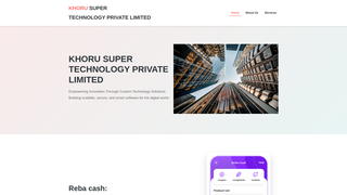 Thumbnail of khorusupertechnology.com