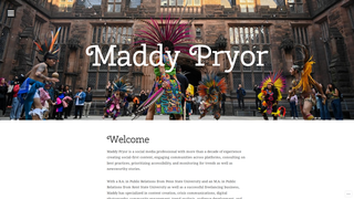 Thumbnail of maddypryor.com