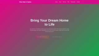 Thumbnail of onehub4home.com