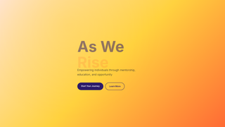 Thumbnail of as-we-rise.org