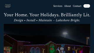 Thumbnail of lakeshorebright.com
