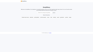 Thumbnail of emojimany.com