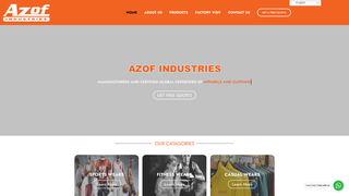 Thumbnail of azofindustries.com
