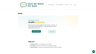 Thumbnail of givemebackmybias.com
