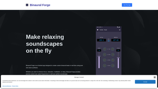 Thumbnail of binauralforge.com