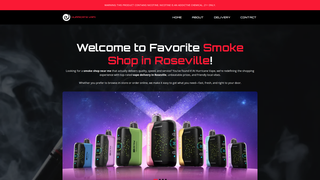 Thumbnail of hurricane-vape.com