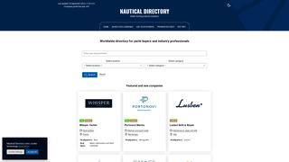 Thumbnail of nauticaldirectory.com
