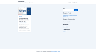 Thumbnail of vethacker.com