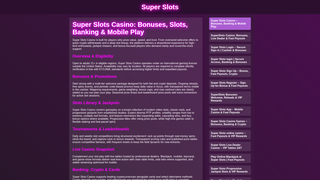Thumbnail of play-superslots.com