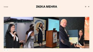 Thumbnail of inikamehra.com
