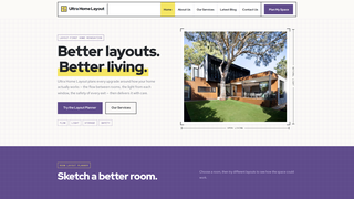 Screenshot of ultrahomelayout.com