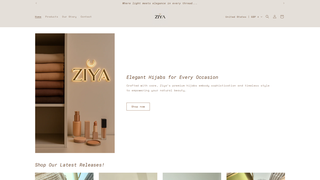 Thumbnail of theziyacollection.com