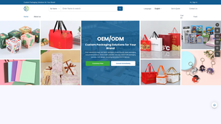Screenshot of packmk.com