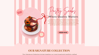 Screenshot of pastrysnobs.com