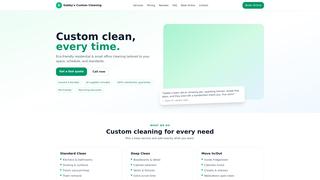 Thumbnail of gabbyscustomcleaning.com