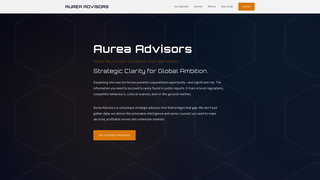 Thumbnail of aureaadvisors.com