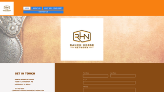 Screenshot of ranchhorsenetwork.com