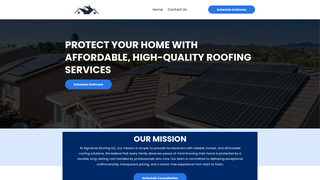 Thumbnail of signatureroofingllc.net