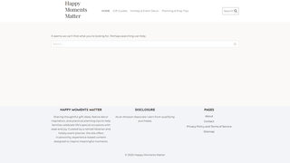 Thumbnail of happymomentsmatter.com