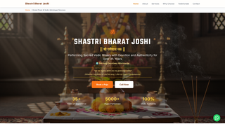Thumbnail of shastribharatjoshi.com