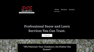 Thumbnail of sandjssnowandlawnservice.com