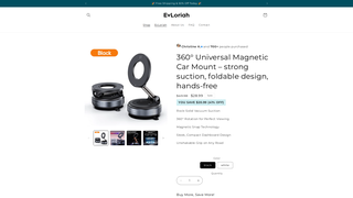 Thumbnail of evloriah.com