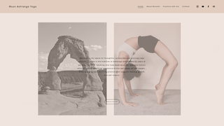 Thumbnail of moonesyoga.com