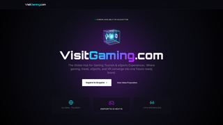Screenshot of visitgaming.com