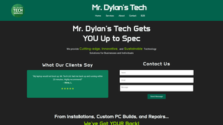 Thumbnail of mrdylanstech.com