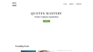 Thumbnail of quotesmastery.com