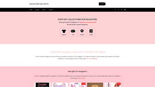 Thumbnail of daughtersdaygifts.com