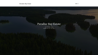 Thumbnail of paradisebayestate.com