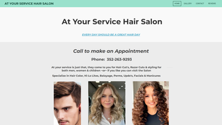 Thumbnail of atyourservicehairsalon.com