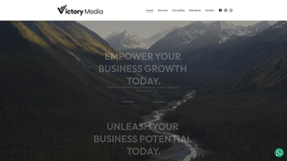 Thumbnail of thevictorymedia.com