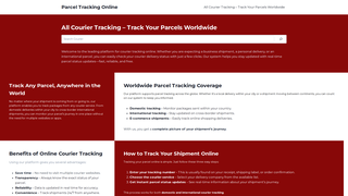 Thumbnail of locateparcels.com