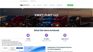 Thumbnail of swiftfleetllc.com