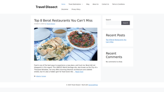 Thumbnail of traveldissect.com