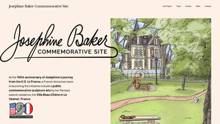 Thumbnail of josephinebakercommemoration.com