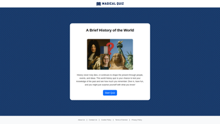 Thumbnail of magicalquiz.com