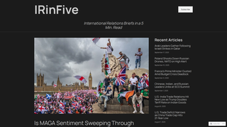 Thumbnail of irinfive.com