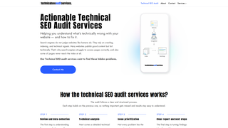 Screenshot of technicalseoauditservices.com
