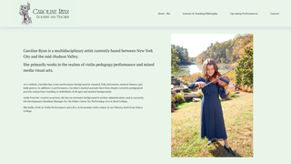 Thumbnail of carolineryanviolin.com