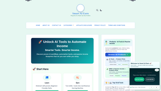 Thumbnail of smartaiearn.com