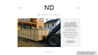 Thumbnail of nocadumpsters.com