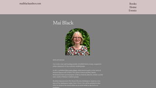 Thumbnail of maiblackauthor.com