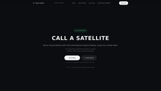 Screenshot of callasatellite.dev