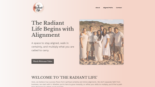 Thumbnail of theradiant-life.org