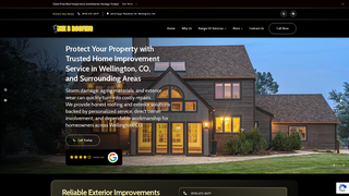 Screenshot of shebroofing.net