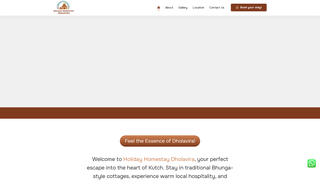 Thumbnail of holidayhomestaydholavira.com